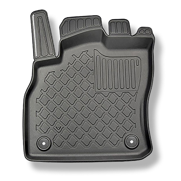 TPE Fußmatten Auto für Audi Q3 F3 SUV, Sportback (08.2018-....) - schwarz Automatten Autoteppiche - auch für die Quattro-Version; auch mit Hybridantrieb TFSI e Plug-in Hybrid