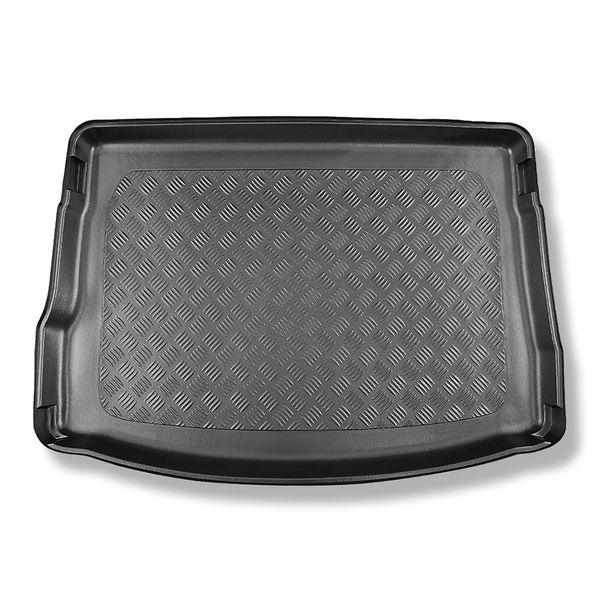 Kofferraumwanne für Seat Leon IV Hatchback (03.2020-....) - Kofferraummatte rutschfest Schutzmatte - obere Ladefläche; auch für Hybriden