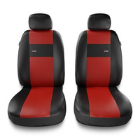 Universal Sitzbezüge Auto für Seat Cordoba I, II (1993-2009) - Vordersitze Autositzbezüge Schonbezüge - 2XL-RD