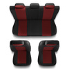 Universal Sitzbezüge Auto für Peugeot 407 (2004-2011) - Autositzbezüge Schonbezüge für Autositze - S-RD