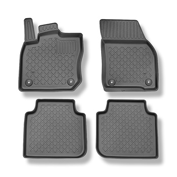 TPE Fußmatten Auto für Volkswagen Tayron SUV (03.2025-....) - schwarz Automatten