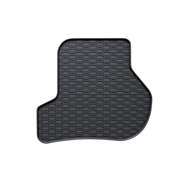 Gummifußmatten Auto für Skoda Octavia II Kombi, Liftback (2004-2013) - Gummimatten Gummi Fußmatten - schwarz - 4 Stk.