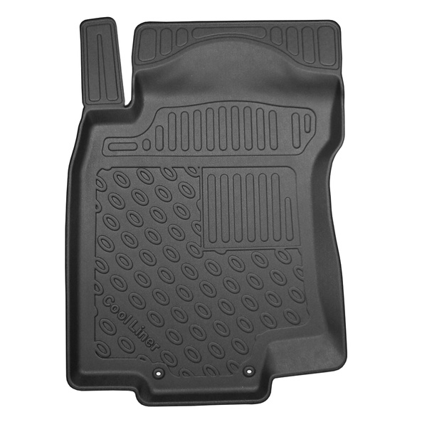 Set Kofferraumschale und angepasste Autoteppiche TPE PREMIUM für: Nissan X-Trail III T32 SUV (08.2014-12.2021) - 7 Sizte; 3. Reihe umgelegt