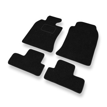 Fußmatten Auto für Mini Cabrio I Cabriolet (2004-2009) - schwarze Automatten Aut