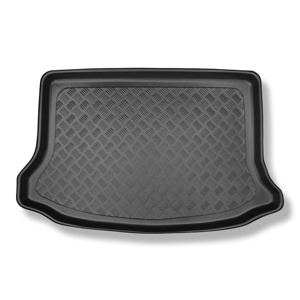 Kofferraumwanne für Volvo V40 II Hatchback (07.2012-07.2019) - Kofferraummatte rutschfest Schutzmatte - untere Ladefläche; ohne doppeltem Gepäckraumboden
