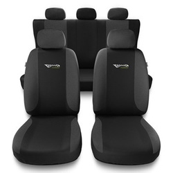 Universal Sitzbezüge Auto für Peugeot 107 (2004-2013) - Autositzbezüge Schonbezüge für Autositze - TG-G