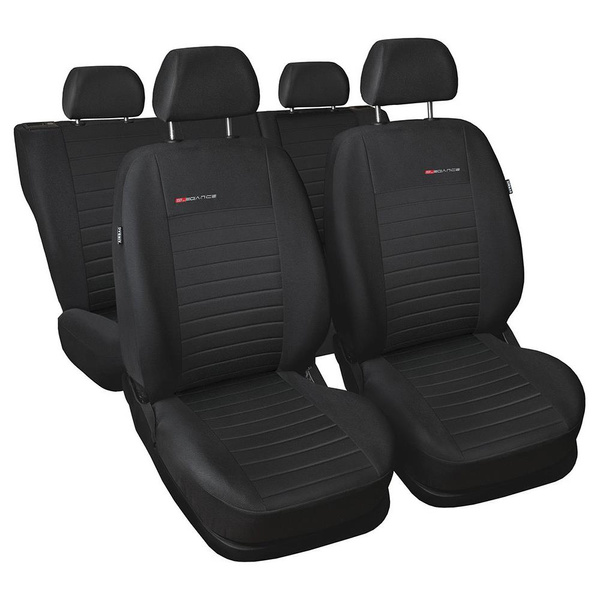 Maßgeschneiderte Sitzbezüge Auto für Citroen C1 II Hatchback (2014-2022) - Autositzbezüge Schonbezüge für Autositze - E4