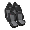 Maßgeschneiderte Sitzbezüge Auto für Seat Alhambra II Van (2010-2020) - Autositzbezüge Schonbezüge für Autositze - ohne Kindersitze in den hinteren Sitzen - E2