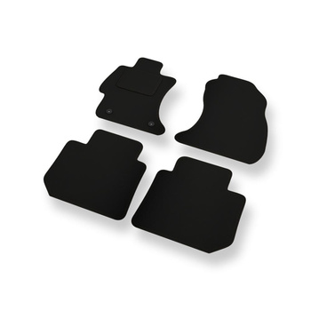 Fußmatten Auto für Subaru Impreza Hatchback (2018-2024) - schwarze Automatten Au