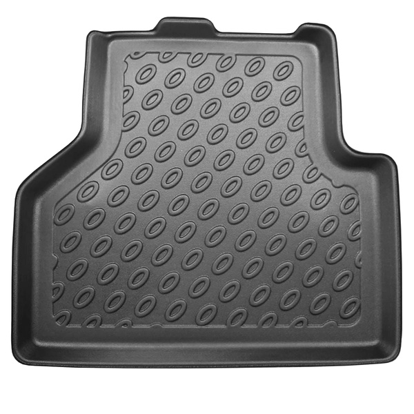 Set Kofferraumschale und angepasste Autoteppiche TPE PREMIUM für: Audi Q3 SUV (08.2011-06.2018) - obere Ladefläche; mit Not-Rad; auch für die Quattro-Version