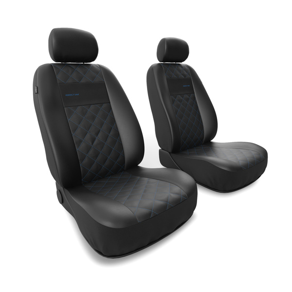 Universal Sitzbezüge Auto für Alfa Romeo Getz (2005-2011) - Vordersitze Autositzbezüge Schonbezüge - PRP-BL