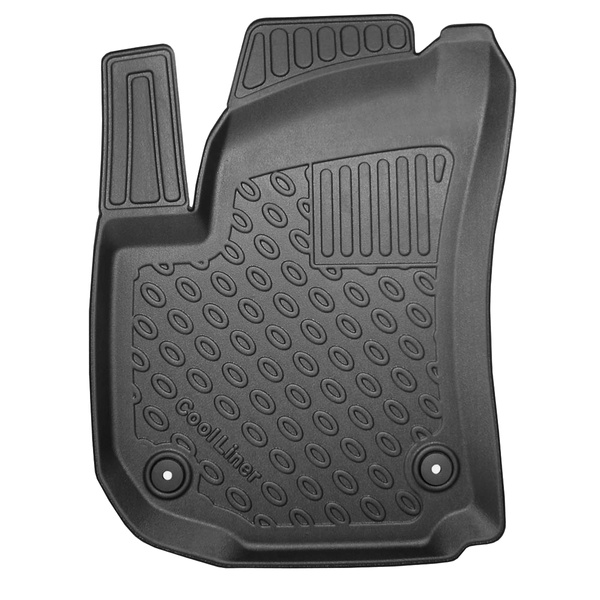 Set Kofferraumschale und angepasste Autoteppiche TPE PREMIUM für: Opel Zafira B MPV (05.2005-2014) - 7 Sizte; 3. Reihe umgelegt