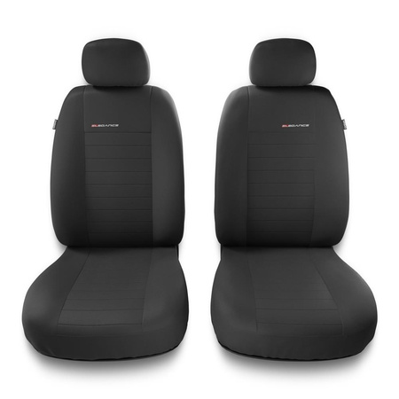 Universal Sitzbezüge Auto für Seat Ibiza I, II, III, IV, V (1984-2019) - Vordersitze Autositzbezüge Schonbezüge - 2UNE-4