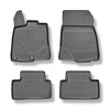 TPE Fußmatten Auto für Peugeot 3008 III (electric) SUV (04.2024-....) - schwarz Automatten Autoteppiche