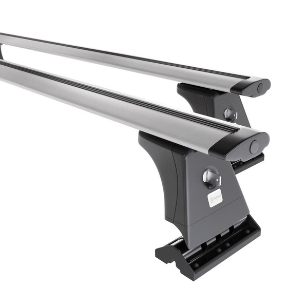 Aluminium-Dachträger für Renault Trafic III Reisebus (2015-....) - Montagepunkte - silbern Dachträger Dachgepäckträger