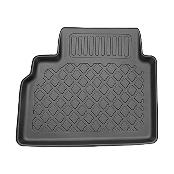 Set Kofferraumschale und angepasste Autoteppiche TPE für: Hyundai Kona II SUV (04.2023-....) - oberer Kofferraum (für Multiboden);beweglicher Boden in höchster Stellung;mit und ohne Subwoofer;nicht für die elektrische Version;auch mit Hybridantrieb