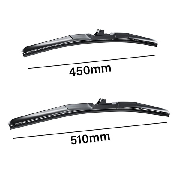 Vordere Scheibenwischer für Opel Agila A Hatchback (06.2000-02.2008) - Wischerblätter hybride