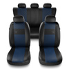 Universal Sitzbezüge Auto für Renault Kangoo I, II, III (1997-....) - Autositzbezüge Schonbezüge für Autositze - XL-BL