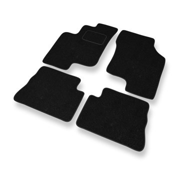 Fußmatten Auto für Hyundai Getz Hatchback (2002-2008) - schwarze Automatten Auto