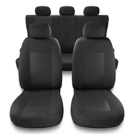 Universal Sitzbezüge Auto für Peugeot 407 (2004-2011) - Autositzbezüge Schonbezüge für Autositze - MD-6