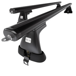 Aluminium-Dachträger für Mercedes-Benz S Klasse W220 (1999-2005) - schwarz Dachträger Dachgepäckträger - ohne Montagelemente