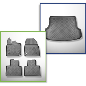 Set Kofferraumschale und angepasste Autoteppiche TPE für: Lexus RX V (AL30) SUV 