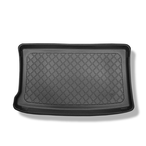 Kofferraumwanne für Hyundai i20 GB Active Hatchback (01.2016-07.2020) - Kofferraummatte rutschfest Schutzmatte - erhoehte Ladeflaeche (mit variablem Ladeboden)