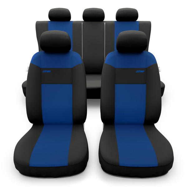 Universal Sitzbezüge Auto für Audi A1 I, II, III (2010-....) - Autositzbezüge Schonbezüge für Autositze - RSL-BL