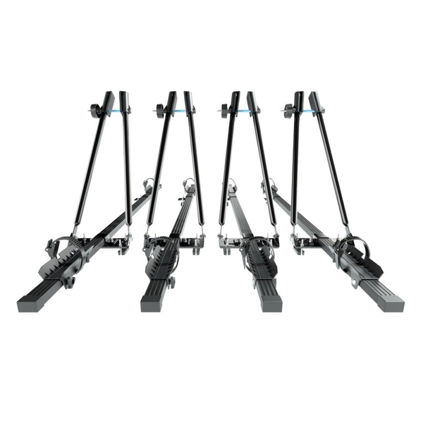 Dachfahrradträger, Dachfahrradhalter mit Stahlbalken - 4xM-04