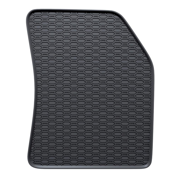 Gummifußmatten Auto für Citroen C5 Aircross SUV (2018-....) - Gummimatten Gummi Fußmatten - schwarz - 4 Stk.