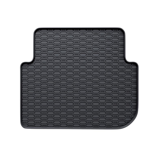 Gummifußmatten Auto für Volkswagen Touran I MPV (2003-2010) - Gummimatten Gummi Fußmatten - schwarz - 4 Stk.