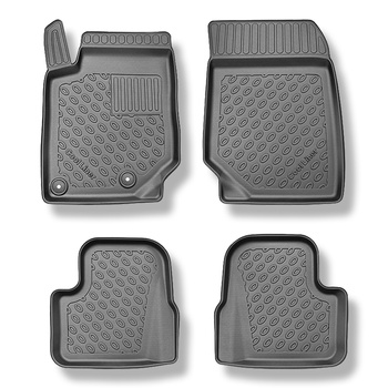 TPE Fußmatten Auto für Jeep Avenger SUV (01.2023-....) - schwarz Automatten Auto