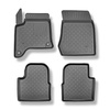 TPE Fußmatten Auto für Citroen C4 III MHEV Coupé (03.2025-....) - schwarz Automatten Autoteppiche