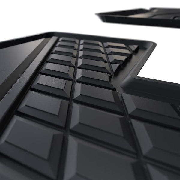 TPE Fußmatten Auto für MG HS SUV (2024-....) - schwarz Automatten Autoteppiche