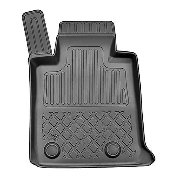 TPE Fußmatten Auto für BMW 1er F21 Hatchback (09.2012-06.2019) - schwarz Automatten Autoteppiche