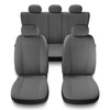 Universal Sitzbezüge Auto für Peugeot 207 (2006-2013) - Autositzbezüge Schonbezüge für Autositze - PG-2