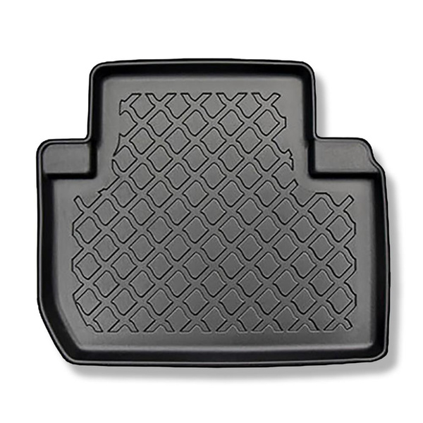 Set Kofferraumschale und angepasste Autoteppiche TPE für: Mitsubishi Outlander III SUV (09.2012-2022) - 5 Sitze;unterer Kofferraum (mit und ohne Subwoofer);nicht für Hybride Versionen;ohne 3. Sitzreihe
