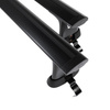 Aluminium-Dachträger für Fiat Grande Punto (2005-2010) - schwarz Dachträger Dachgepäckträger - ohne Montagelemente