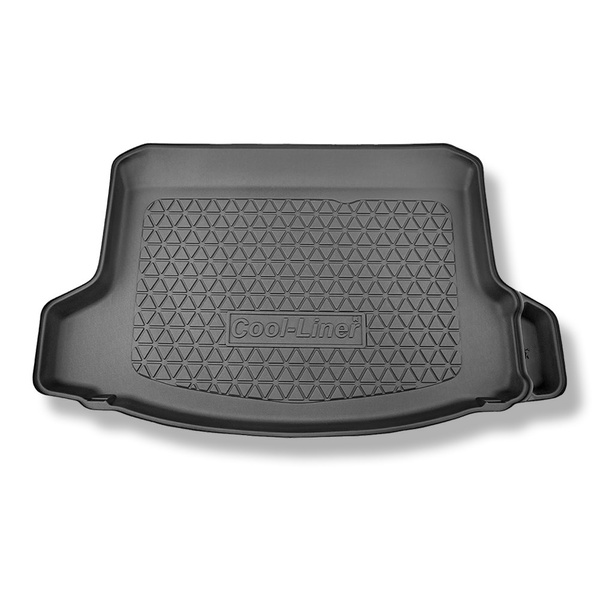 Kofferraumwanne für Honda Civic XI Hybrid e:HEV Hatchback (10.2022-....) - Kofferraummatte rutschfest Schutzmatte - mit / ohne Subwoofer; Möglichkeit, die richtige Aussparung abzuschneiden