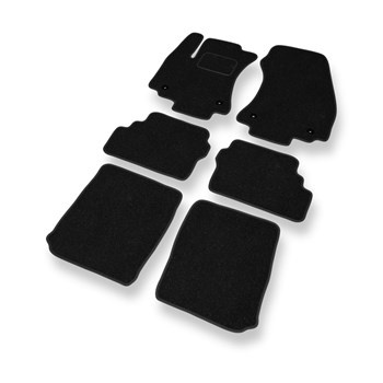 Fußmatten Auto für Opel Zafira A MPV (1999-2005) - schwarze Automatten Autoteppi