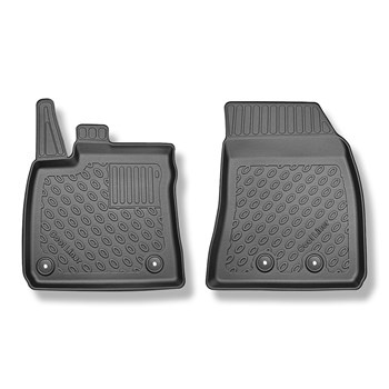 TPE Fußmatten Auto für Ford Transit Courier I Van (08.2014-2023) - schwarz Autom