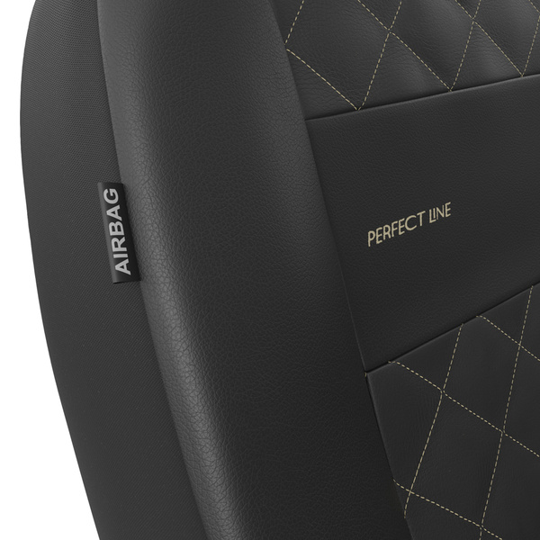 Universal Sitzbezüge Auto für Alfa Romeo Matrix (2017-....) - Vordersitze Autositzbezüge Schonbezüge - PRP-BE