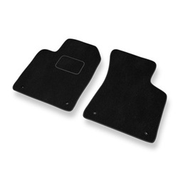 Fußmatten Auto für Audi TT I 8N Coupé, Roadster (1998-2006) - Premium Velours schwarze Automatten Autoteppiche