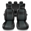 Universal Sitzbezüge Auto für Peugeot 208 I, II (2012-....) - Autositzbezüge Schonbezüge für Autositze - XL-G