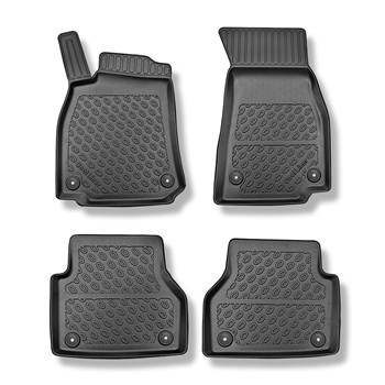 TPE Fußmatten Auto für Audi A6 C8 Avant, Limousine (09.2018-....) - schwarz Auto