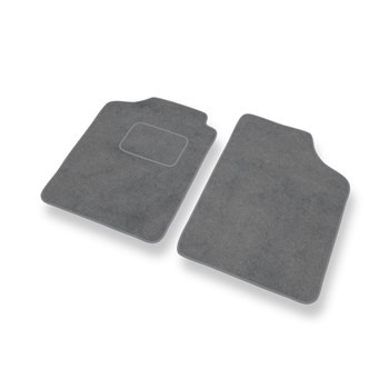 Fußmatten Auto für Subaru Justy III Hatchback (2003-2007) - Premium Velours grau