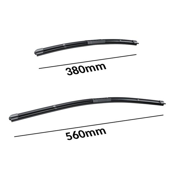 Vordere Scheibenwischer für Fiat Idea MPV (01.2006-12.2012) - Wischerblätter Flach