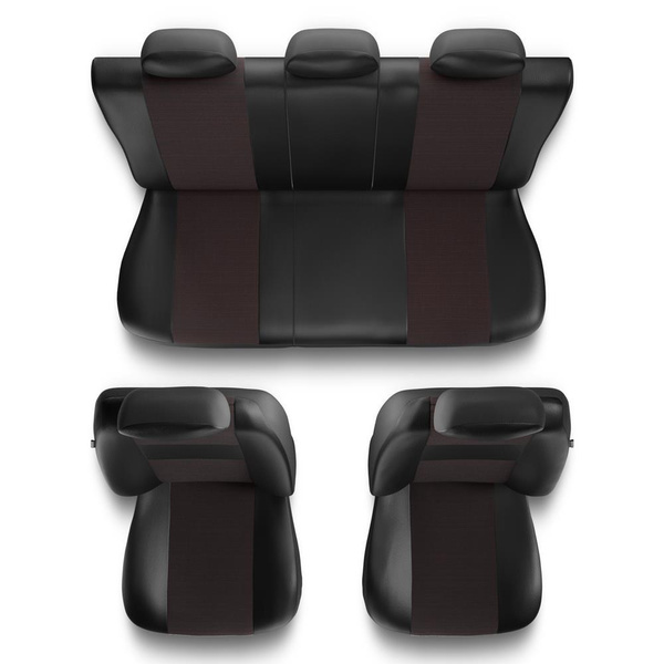 Universal Sitzbezüge Auto für Jeep Renegade (2014-....) – Autositzbezüge Schonbezüge für Autositze – EXL-5