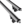 Aluminium-Dachträger für Volkswagen Passat B7 (2010-2014) - silbern Dachträger Dachgepäckträger - Reling