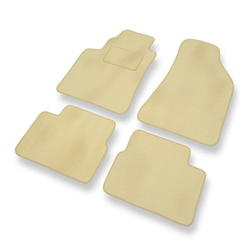 Fußmatten Auto für Lancia Delta III Hatchback (2008-2014) - Premium Velours beig